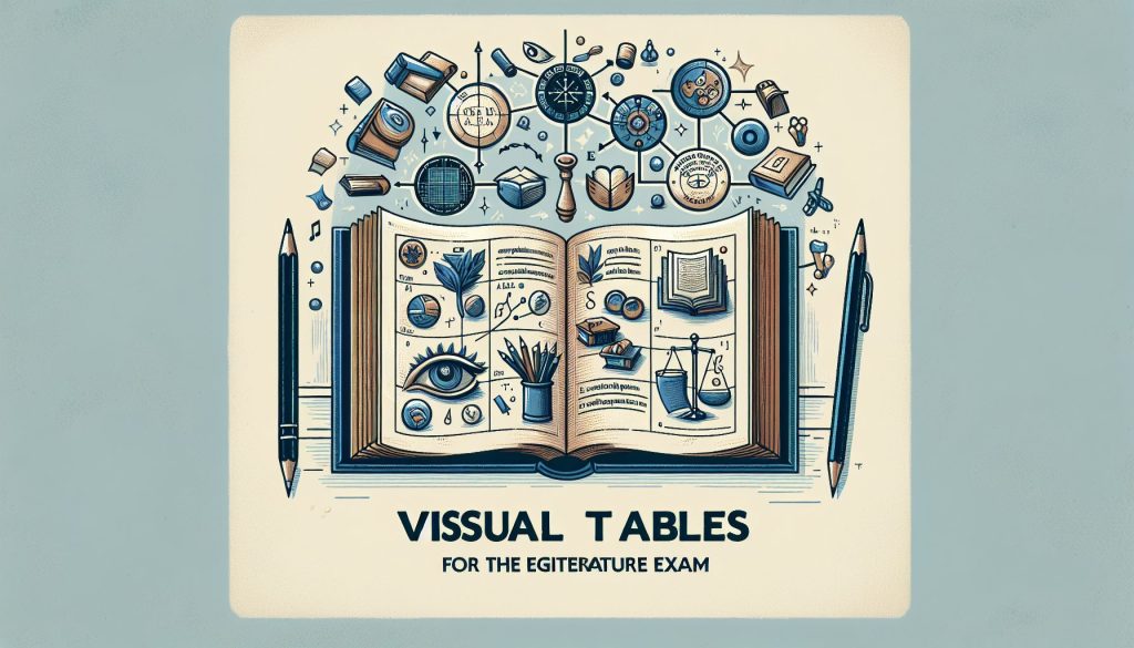 Визуальные таблицы для экзамена ЕГЭ литература