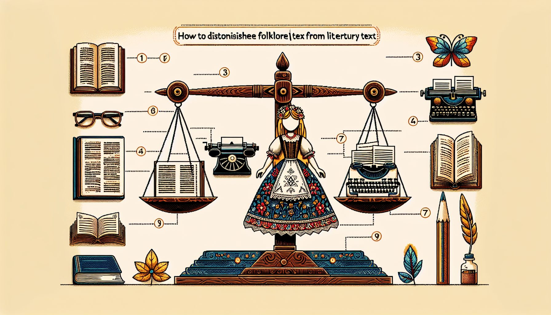 Как отличить фольклорный текст от литературного