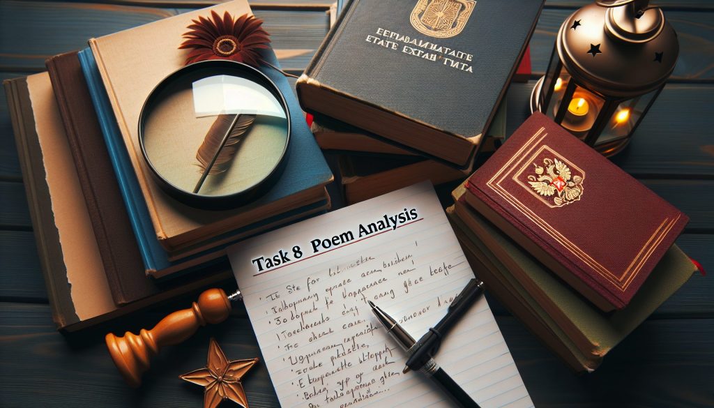 Задание 8 анализ стих — готовимся к ЕГЭ по литературе