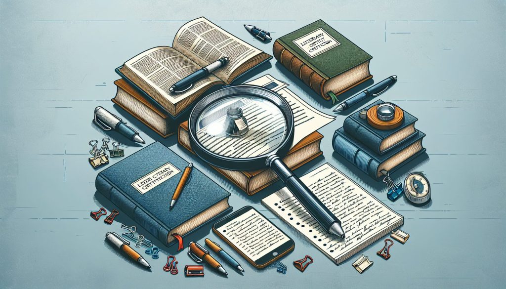 Литературная критика и другие темы к ЕГЭ