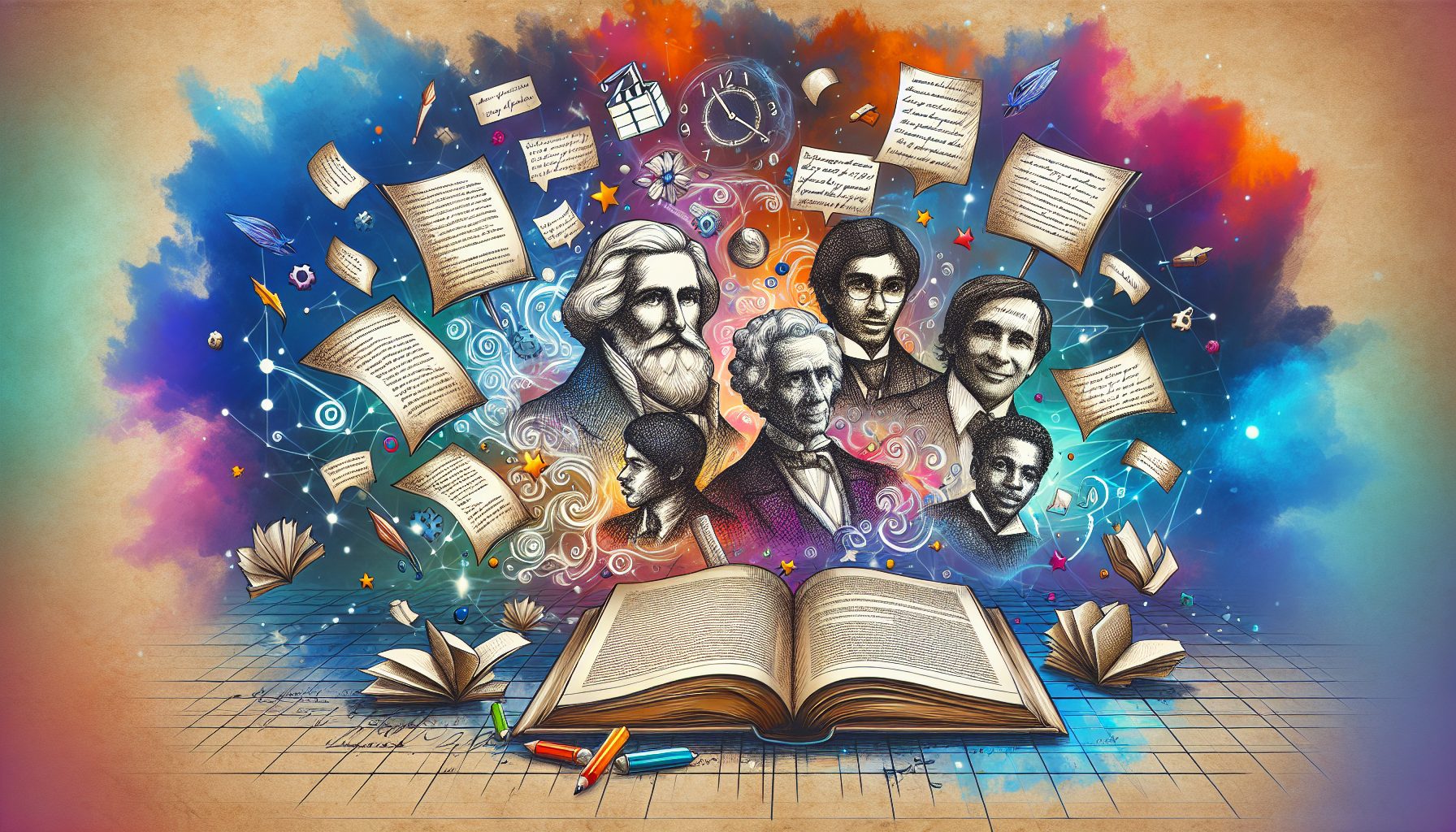 Главные опорные точки: авторы, темы, цитаты