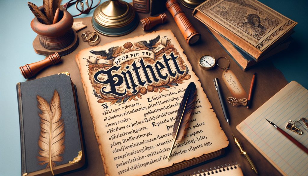 Эпитет — готовимся к ЕГЭ по литературе